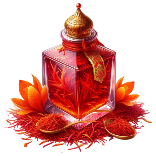 Saffron air freshener providing a luxurious and long-lasting fragrance