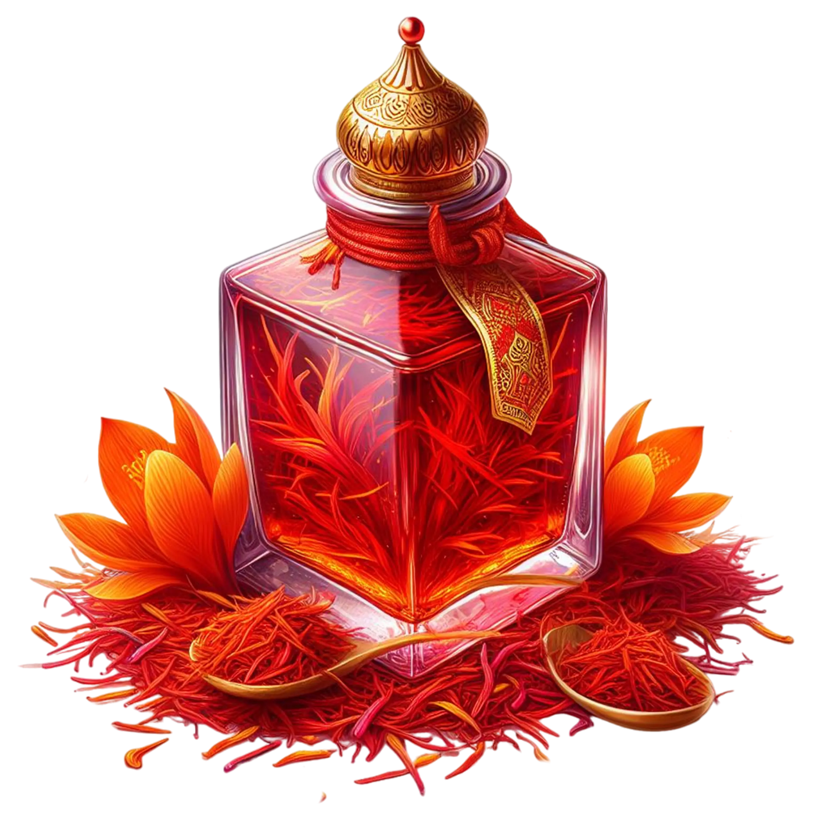 Saffron air freshener providing a luxurious and long-lasting fragrance