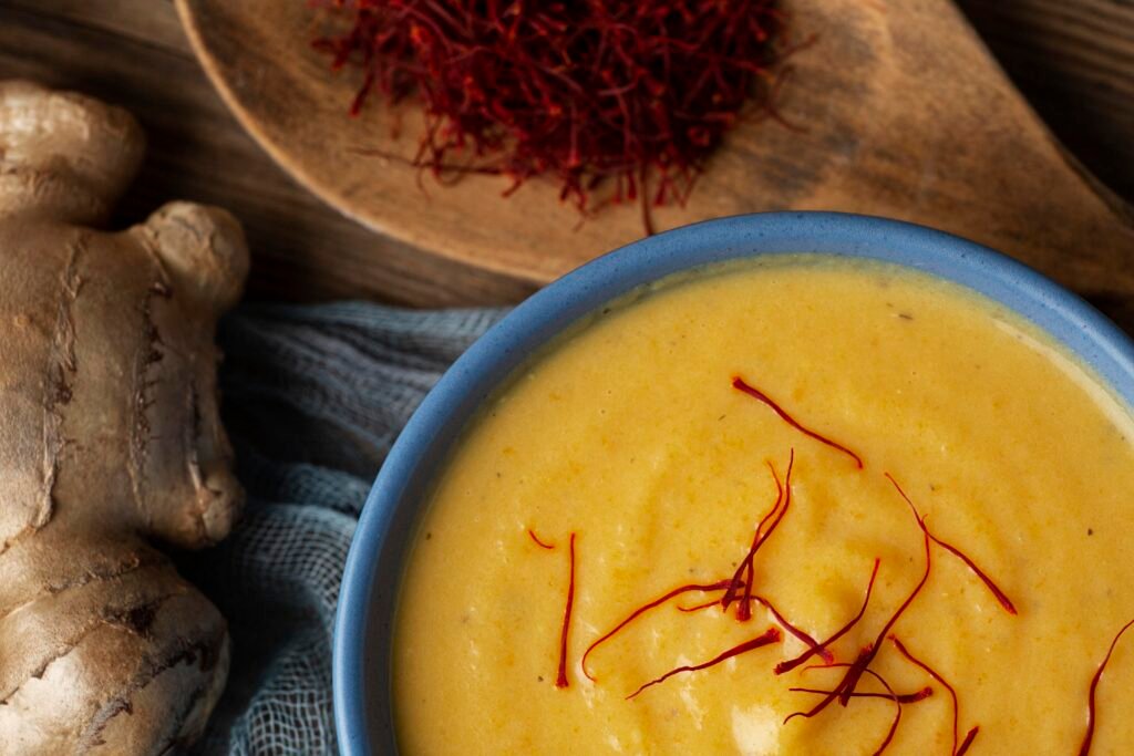 pure saffron threads used in tea, supplements, and skincare — known for health, weight loss, and beauty benefits.